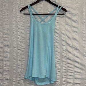 Calia Blue Double Strap Tank